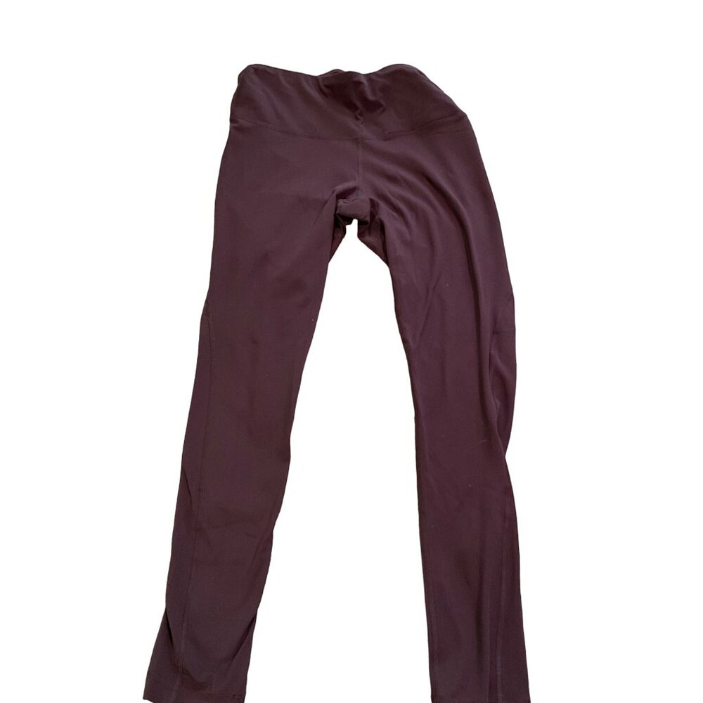 Yogalicious Large Plum Leggings Polyester/Spandex‎